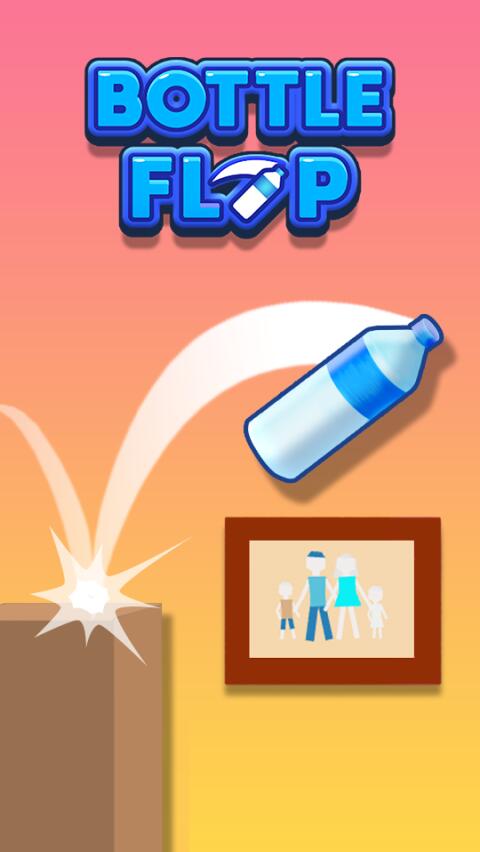 Jeu Android Bottle flip