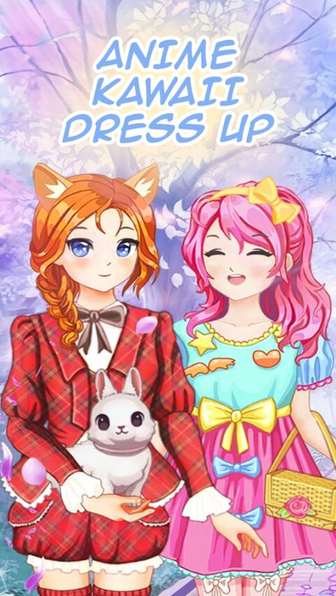 Jeu Android Anime kawaii dress up