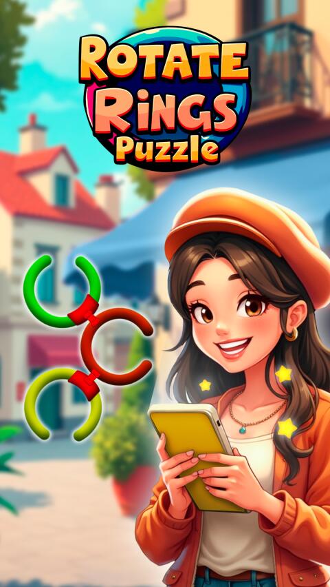 Jeu iPhone Rotate rings puzzle