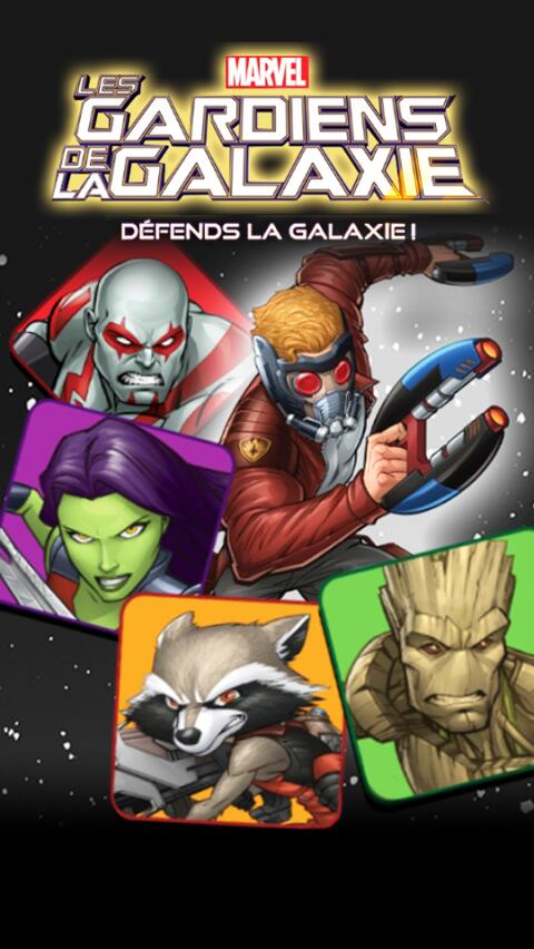 Jeu iPhone Les Gardiens de la Galaxie: Défends la galaxie