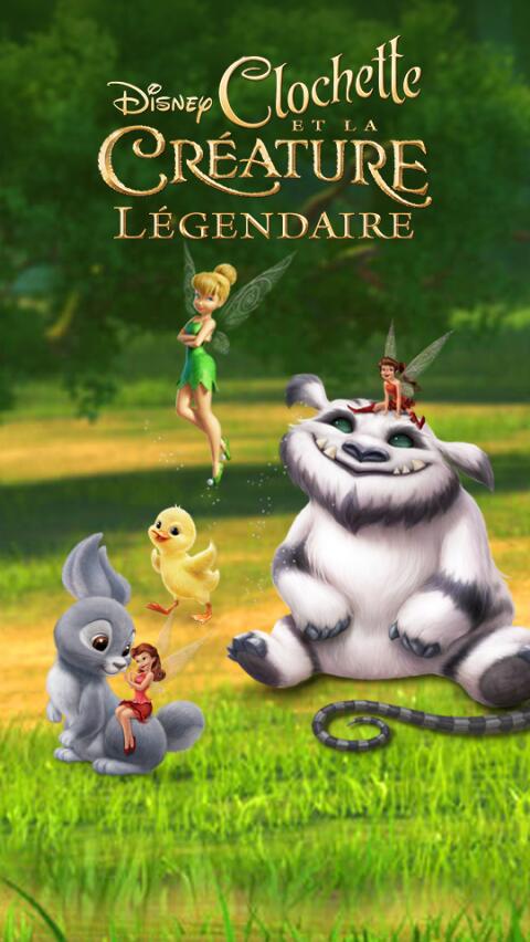 Jeu iPhone Clochette et la créature légendaire