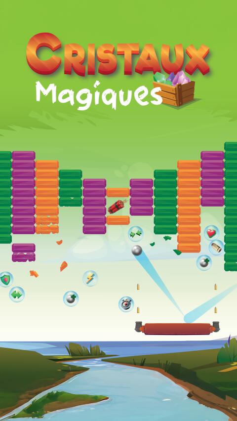 Jeu iPhone Cristaux magiques
