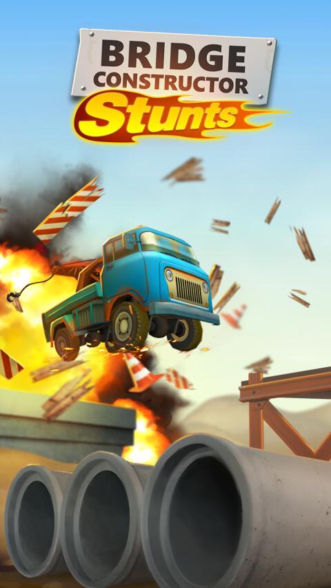 Jeu Android Bridge constructor: Stunts