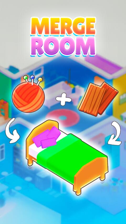 Jeu Android Merge room