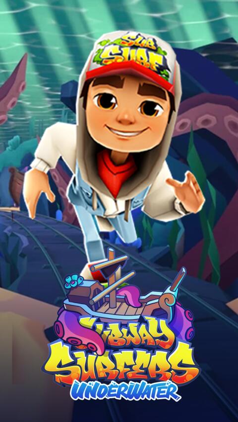 Jeu Android Subway surfers: Sous-Marin