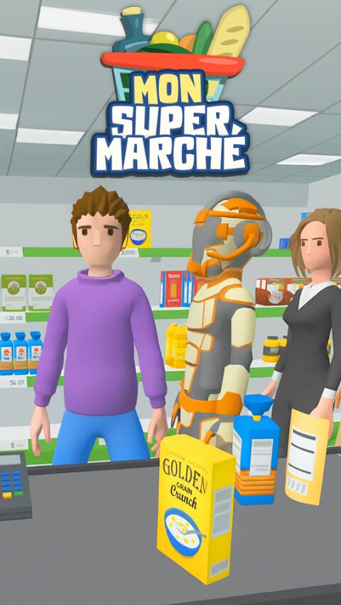 Jeu Android Mon supermarché