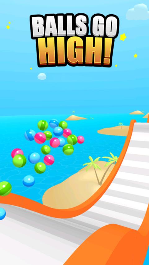 Jeu Android Balls go high