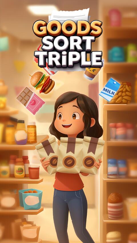 Jeu Android Goods sort triple