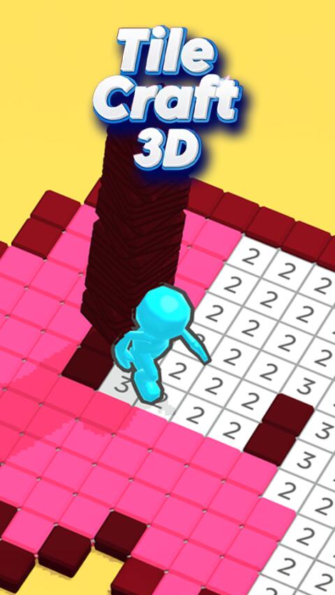 Jeu Android Tile craft 3D