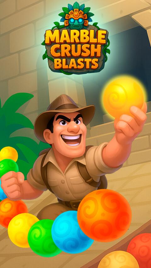 Jeu Android Marble crush blasts