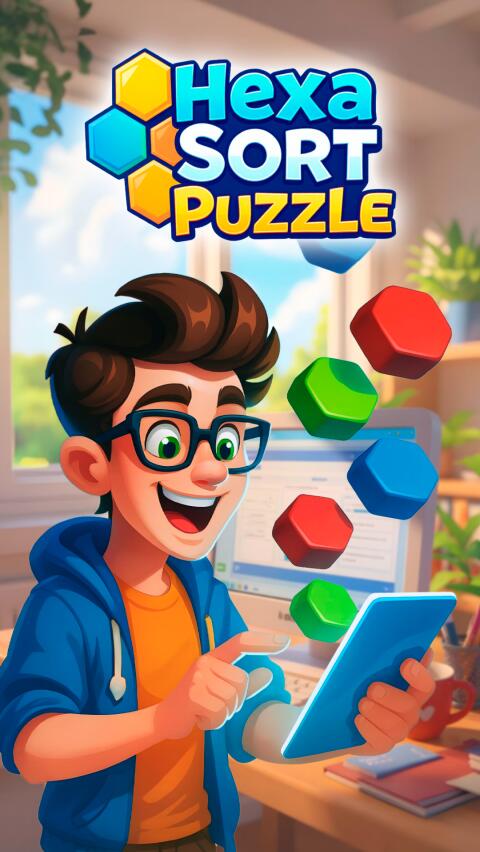 Jeu Android Hexa sort puzzle