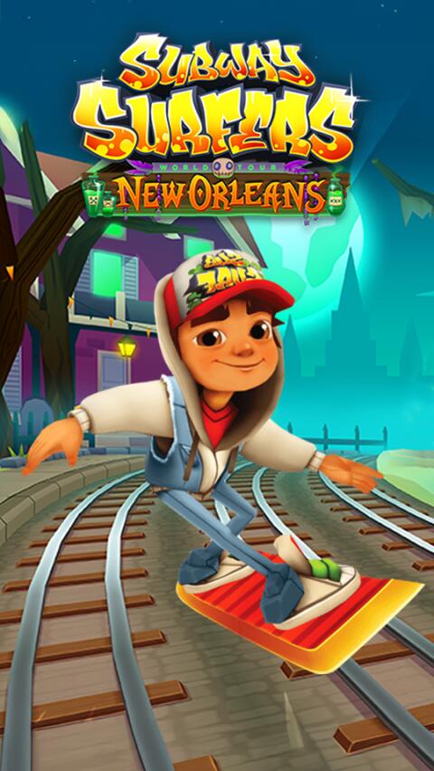 Jeu Android Subway surfers: New Orleans