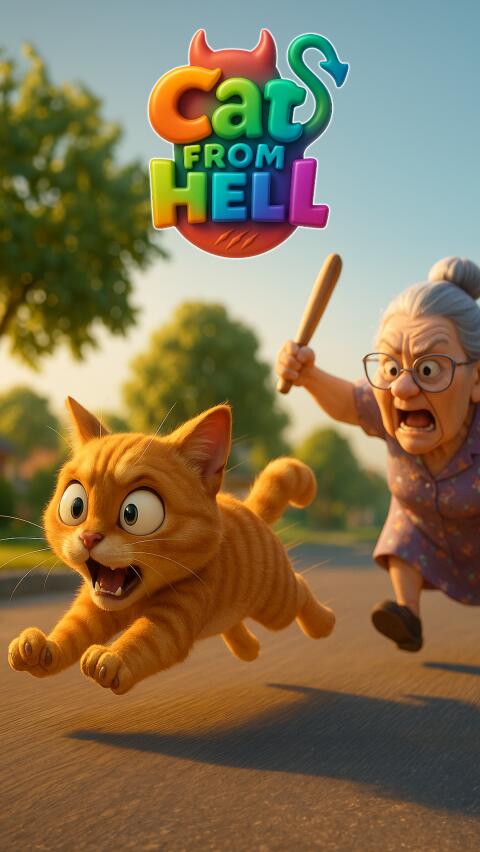 Jeu Android Cat from hell