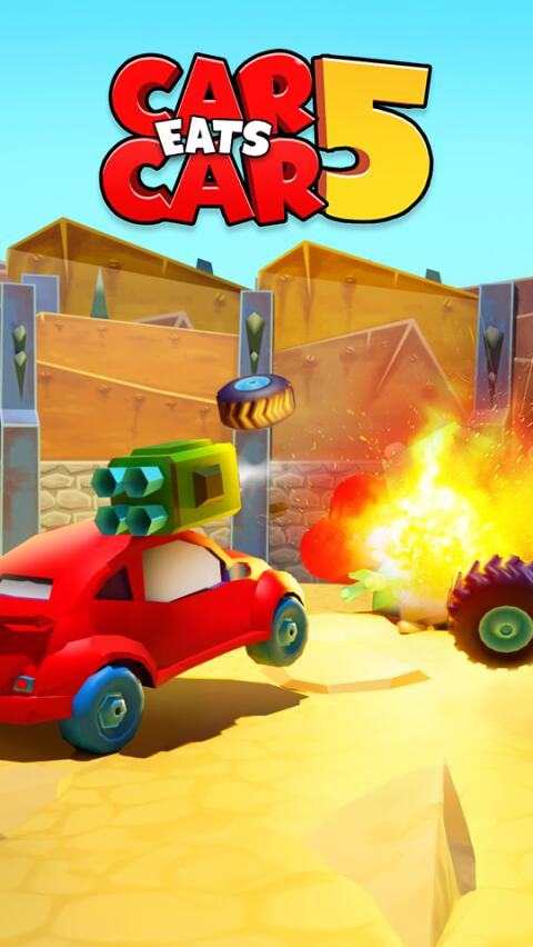 Jeu Android Car eats car 5