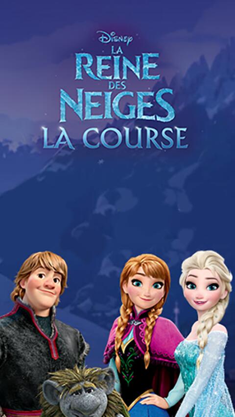 Jeu Android La Reine des Neiges: La course