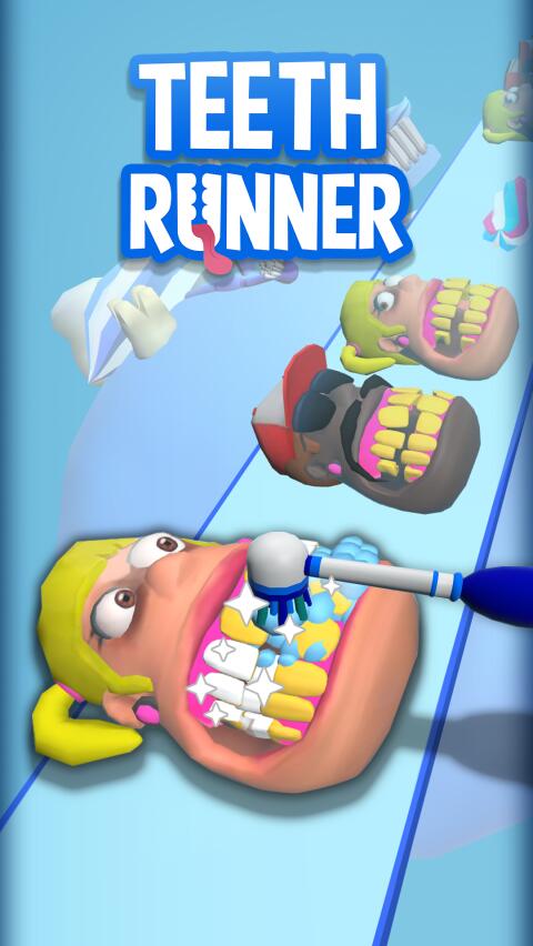 Jeu Android Teeth runner