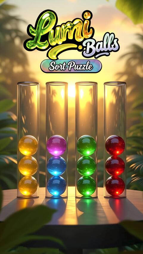 Jeu Android LumiBalls: Sort puzzle
