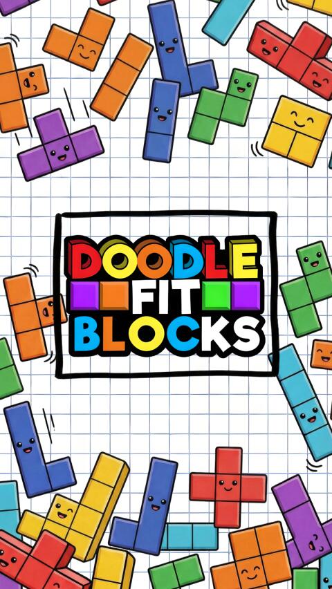 Jeu Android Doodle fit blocks