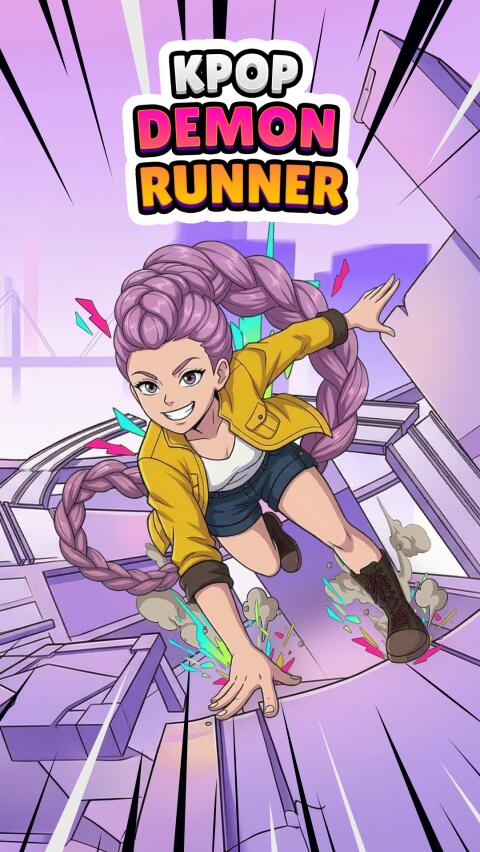 Jeu Android KPOP demon runner