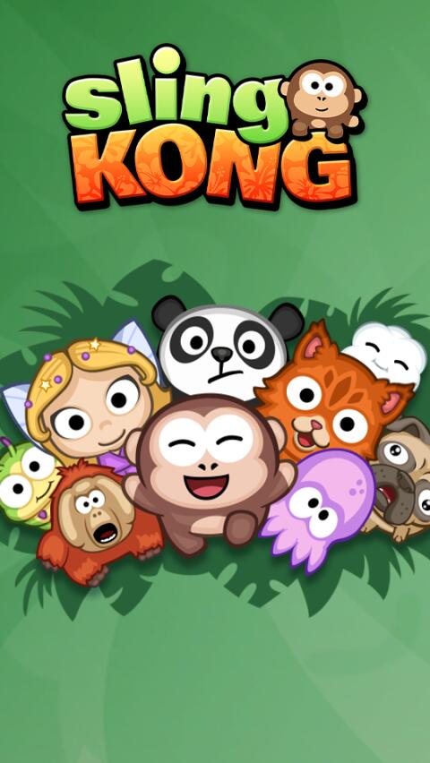 Jeu iPhone Sling kong