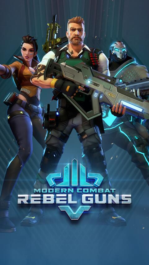 Jeu Android Modern Combat: Rebel guns