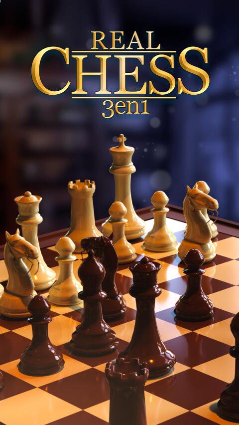Jeu Android Real chess 3 en 1: Jeux d'échecs